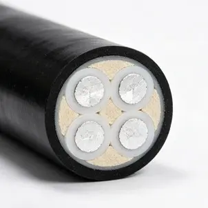 Aluminiozko PVC Suaren aurkako korronte-kablea
