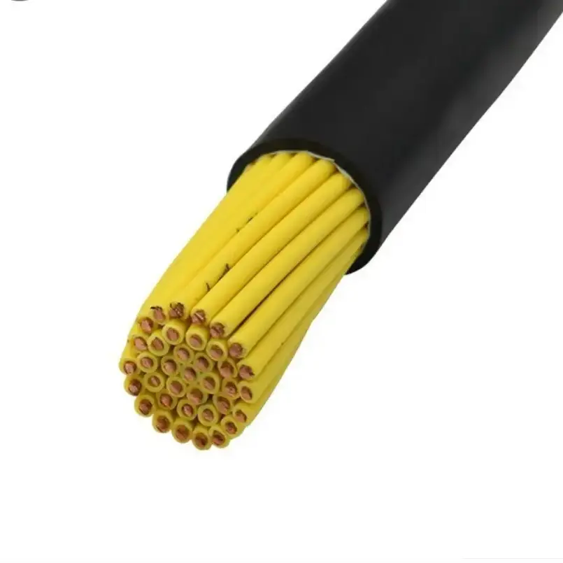 Kobrezko PVC suaren aurkako kontrol-kable malgua
